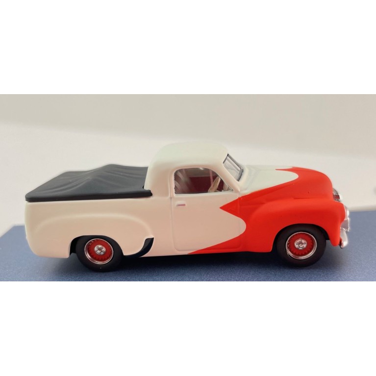 DDA Collectibles DDA164008 - 1948 Holden FX Utility Ute White Red Model Diecast - Scale 1:64