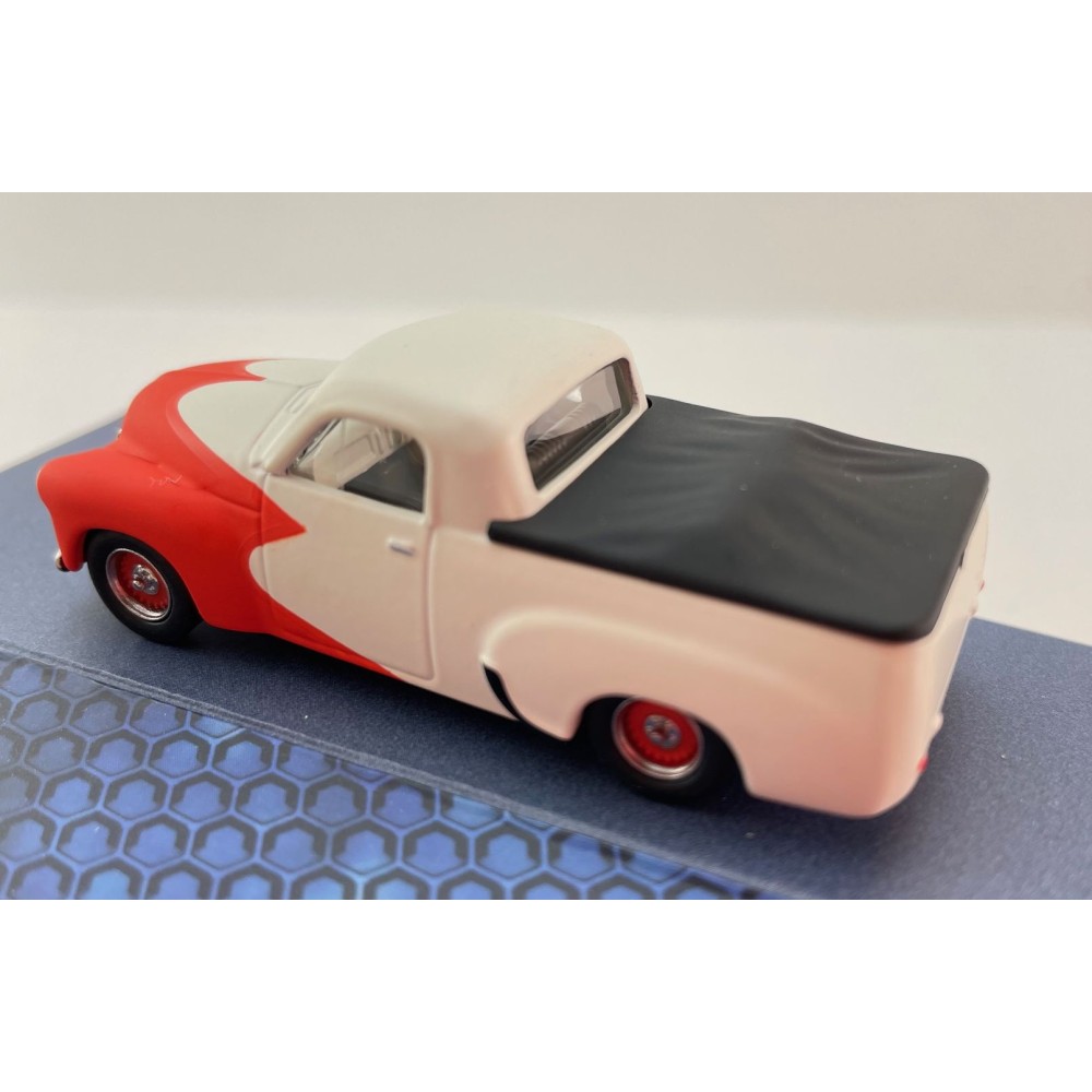 DDA Collectibles DDA164008 - 1948 Holden FX Utility Ute White Red Model Diecast - Scale 1:64