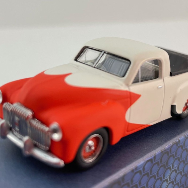 DDA Collectibles DDA164008 - 1948 Holden FX Utility Ute White Red Model Diecast - Scale 1:64