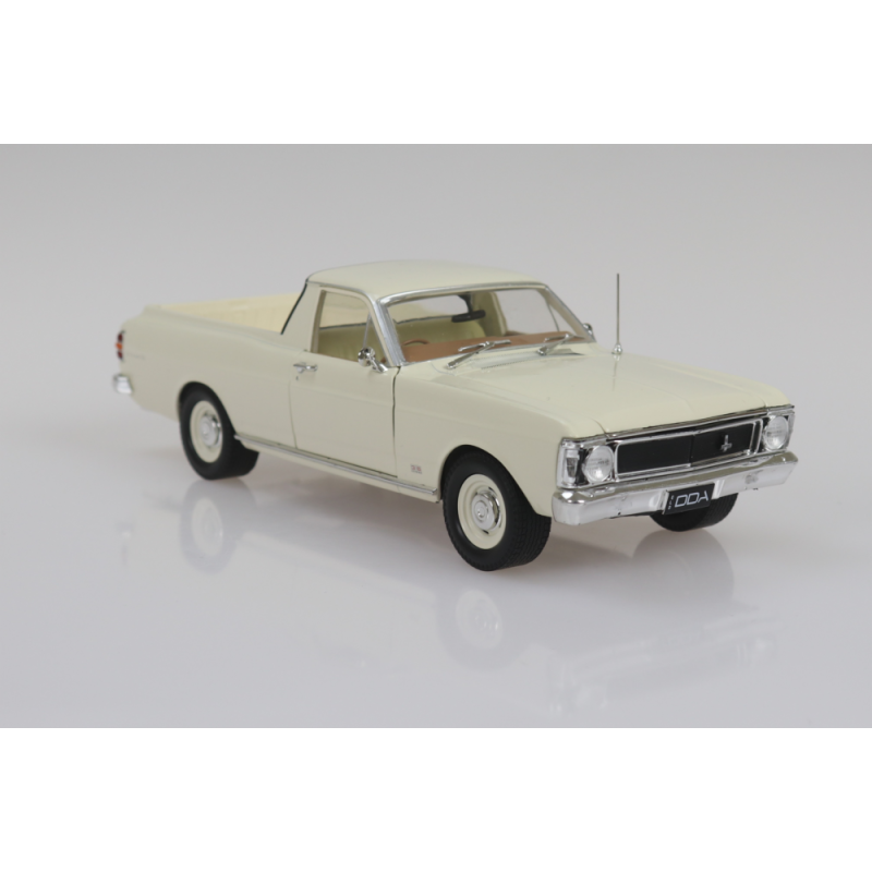DDA Collectibles DDA2487 - 1969 Ford Falcon XW Ute 6 Cylinder - White - Scale 1:24