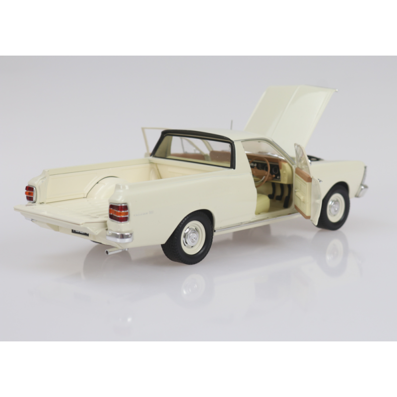DDA Collectibles DDA2487 - 1969 Ford Falcon XW Ute 6 Cylinder - White - Scale 1:24