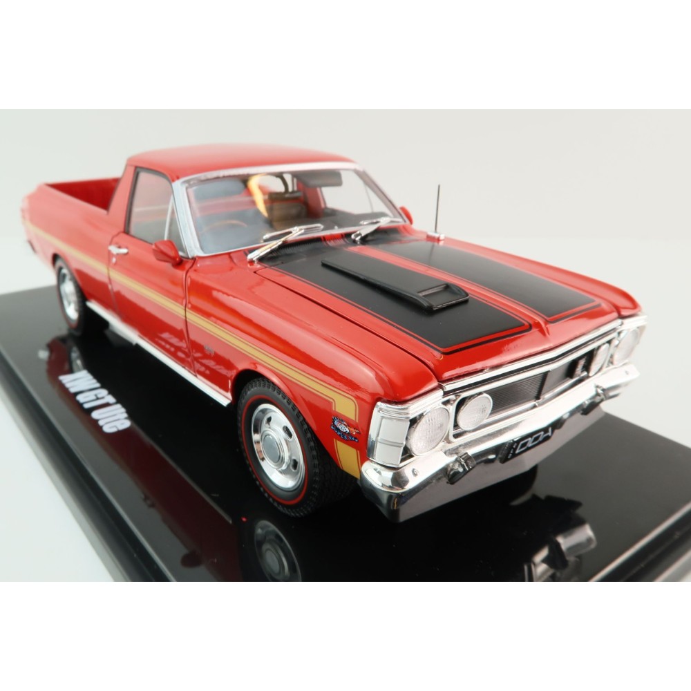 DDA Collectibles DDA2489 - 1970 Ford Falcon XW GTHO Ute 351 T-Bar Auto - Red - Scale 1:24