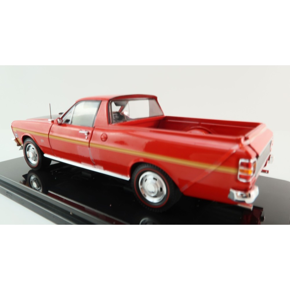 DDA Collectibles DDA2489 - 1970 Ford Falcon XW GTHO Ute 351 T-Bar Auto - Red - Scale 1:24