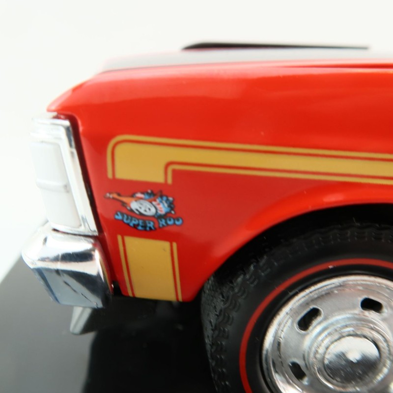 DDA Collectibles DDA2489 - 1970 Ford Falcon XW GTHO Ute 351 T-Bar Auto - Red - Scale 1:24