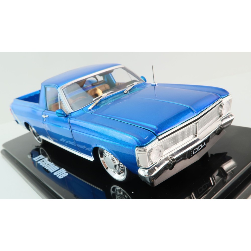 DDA Collectibles DDA2491 - Ford Falcon XY GTHO Custom Ute Barra Engine Supercharged Blue - Scale 1:24