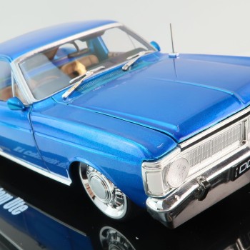 DDA Collectibles DDA2491 - Ford Falcon XY GTHO Custom Ute Barra Engine Supercharged Blue - Scale 1:24