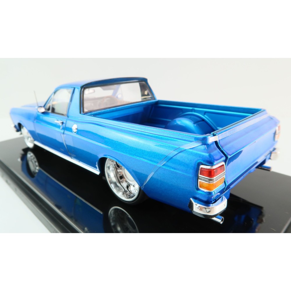 DDA Collectibles DDA2491 - Ford Falcon XY GTHO Custom Ute Barra Engine Supercharged Blue - Scale 1:24