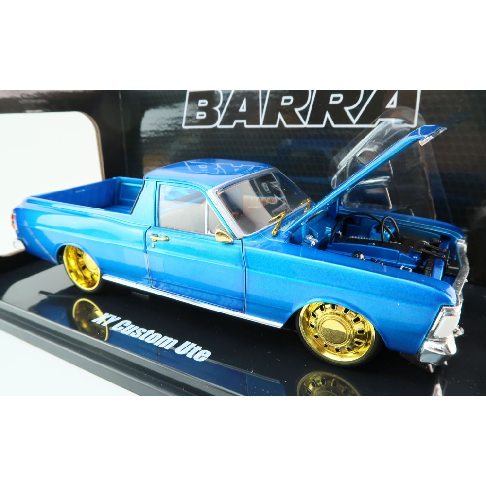 DDA Collectibles DDA2491C - Ford Falcon XY GTHO Custom Ute Barra Engine Chase Edition Blue - Scale 1:24