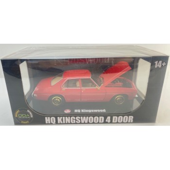 DDA Collectibles DDA324C - Holden HQ Monaro Kingswood 4 Door Red Chase Edition - Scale 1:24