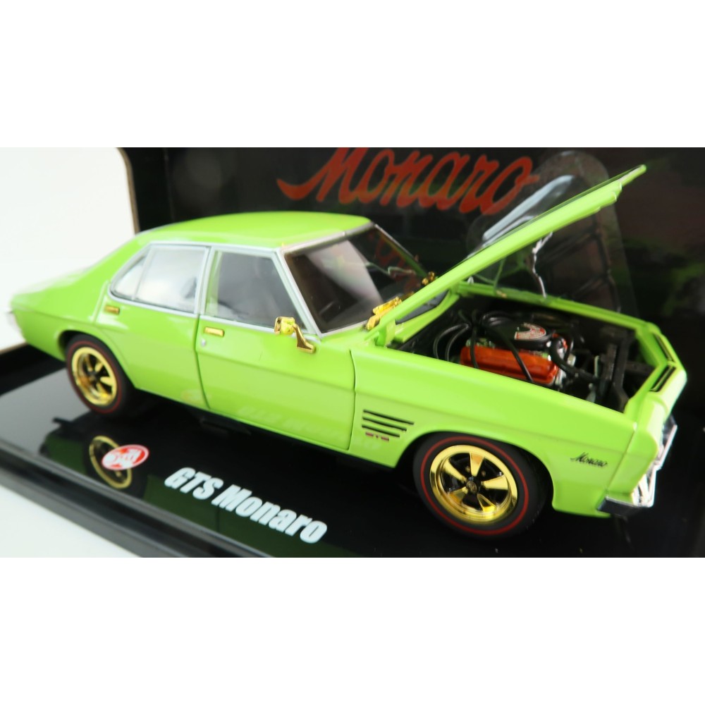 DDA Collectibles DDA325C - Holden HQ GTS Monaro 4 Door Lime Green Chase Edition - Scale 1:24