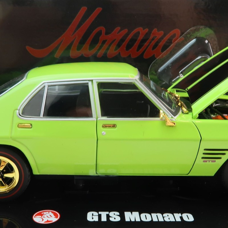 DDA Collectibles DDA325C - Holden HQ GTS Monaro 4 Door Lime Green Chase Edition - Scale 1:24