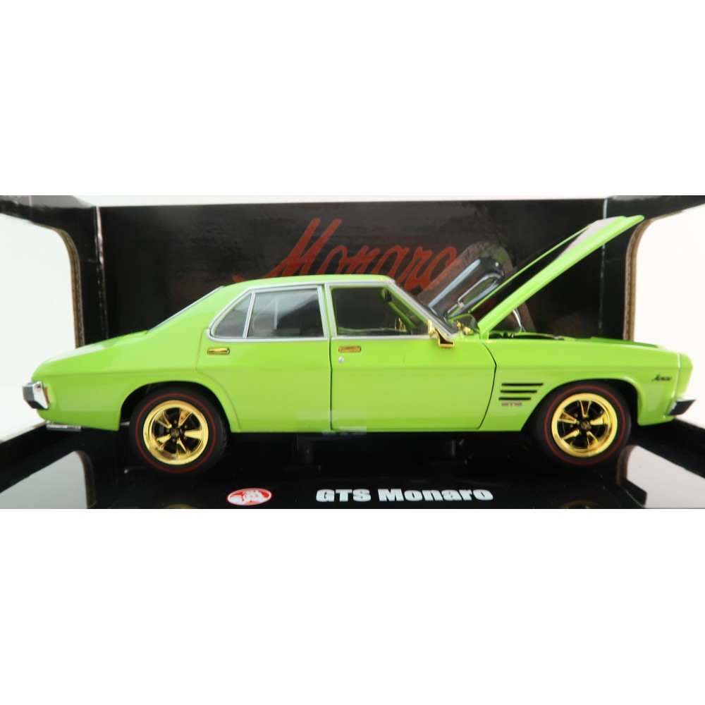 DDA Collectibles DDA325C - Holden HQ GTS Monaro 4 Door Lime Green Chase Edition - Scale 1:24