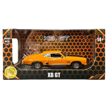 DDA Collectibles DDA32848-1 - Ford Falcon XB GT Hardtop Sedan Orange / Black Strips Scale 1:32 