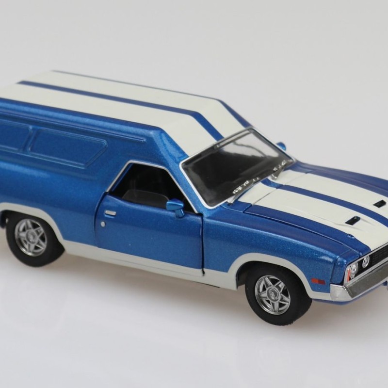 DDA Collectibles DDA32851-1 - Ford Falcon XC Panel Van Dark Blue White Stripe - Scale 1:32
