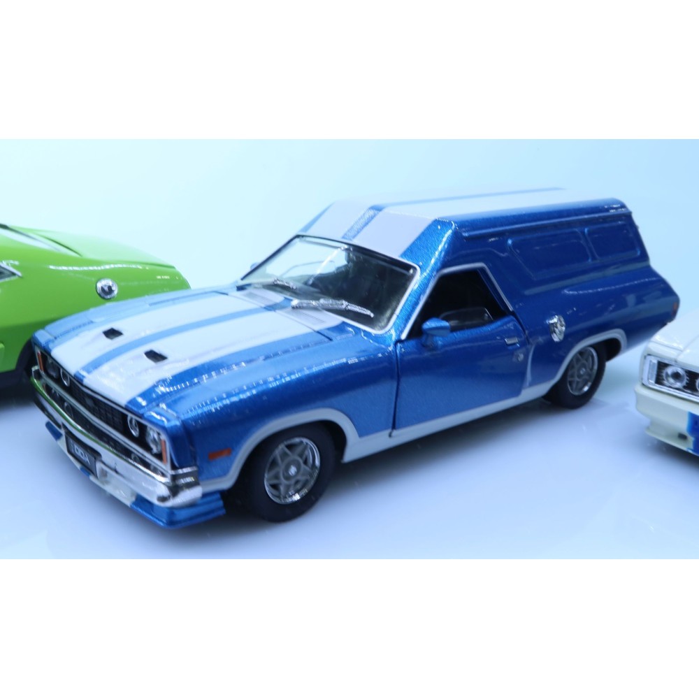 DDA Collectibles DDA32851-1 - Ford Falcon XC Panel Van Dark Blue White Stripe - Scale 1:32