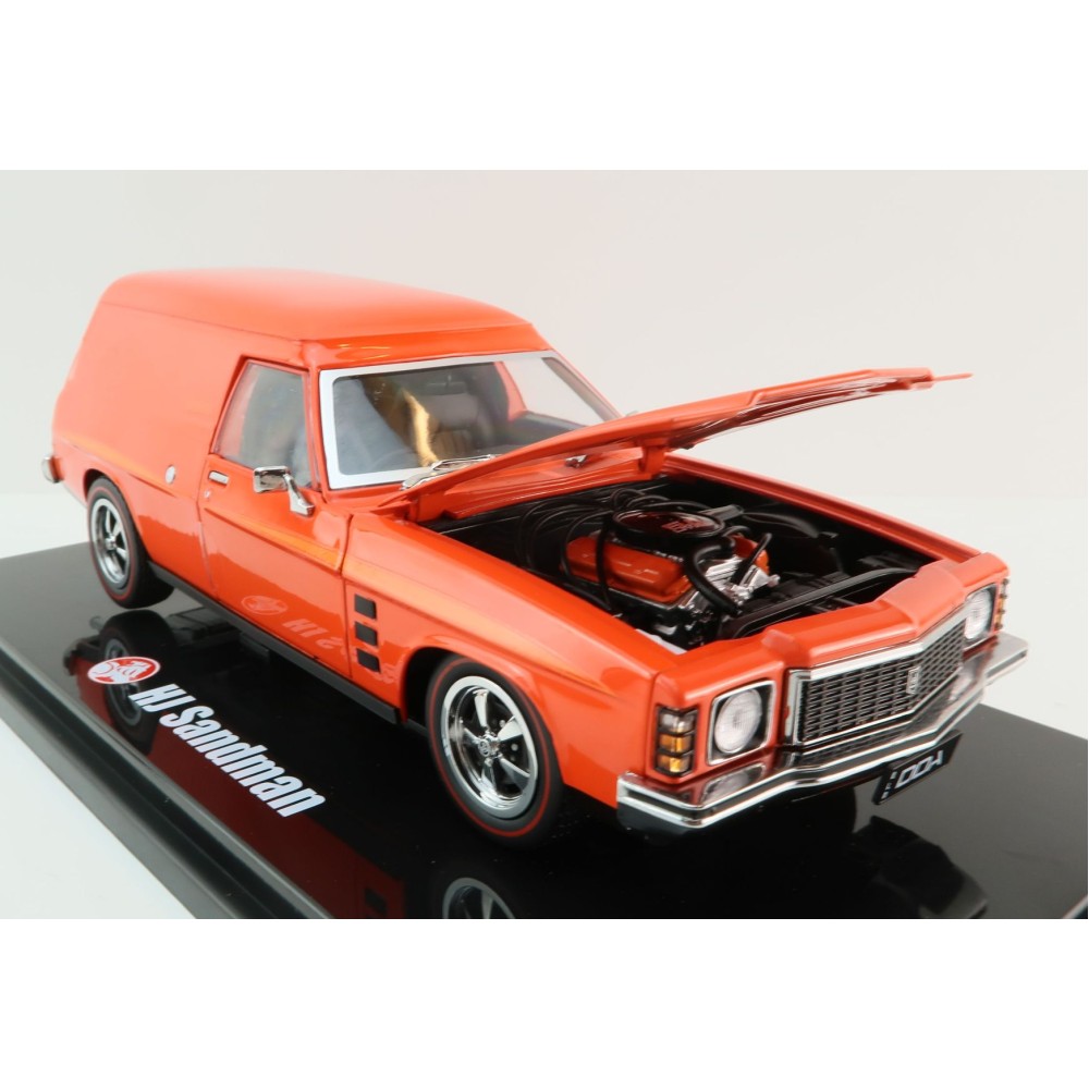 DDA Collectibles DDA521 - 1975 Holden HJ Sandman Panel Van Mandarin Red - Scale 1:24