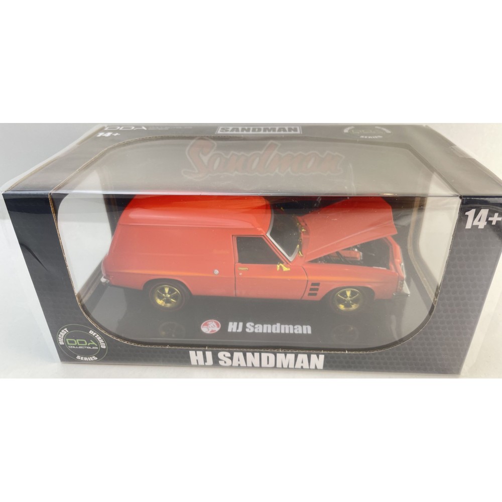 DDA Collectibles DDA521-C - 1975 Holden HJ Sandman Panel Van Mandarin Red Rare Chase Edition - Scale 1:24