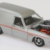 DDA Collectibles DDA522 - Silver Holden HZ Panel Van with Supercharged LS Engine - Scale 1:24