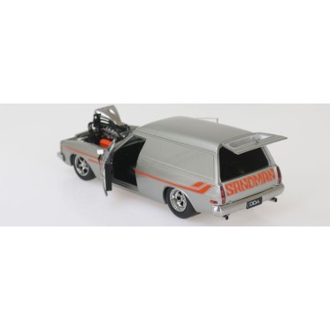 DDA Collectibles DDA522 - Silver Holden HZ Panel Van with Supercharged LS Engine - Scale 1:24