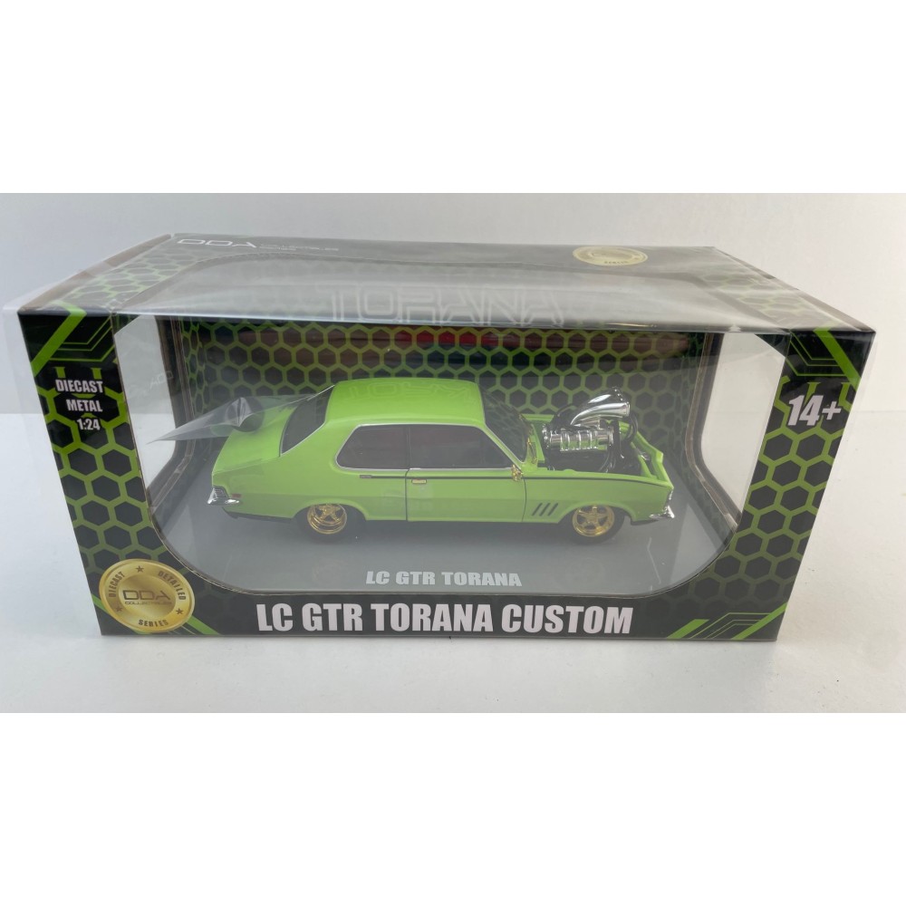DDA Collectibles DDA624-C - Holden LC GTR Torana Supercharged Pro XU1 Muscle Car Lime Chase Edition - Scale 1:24