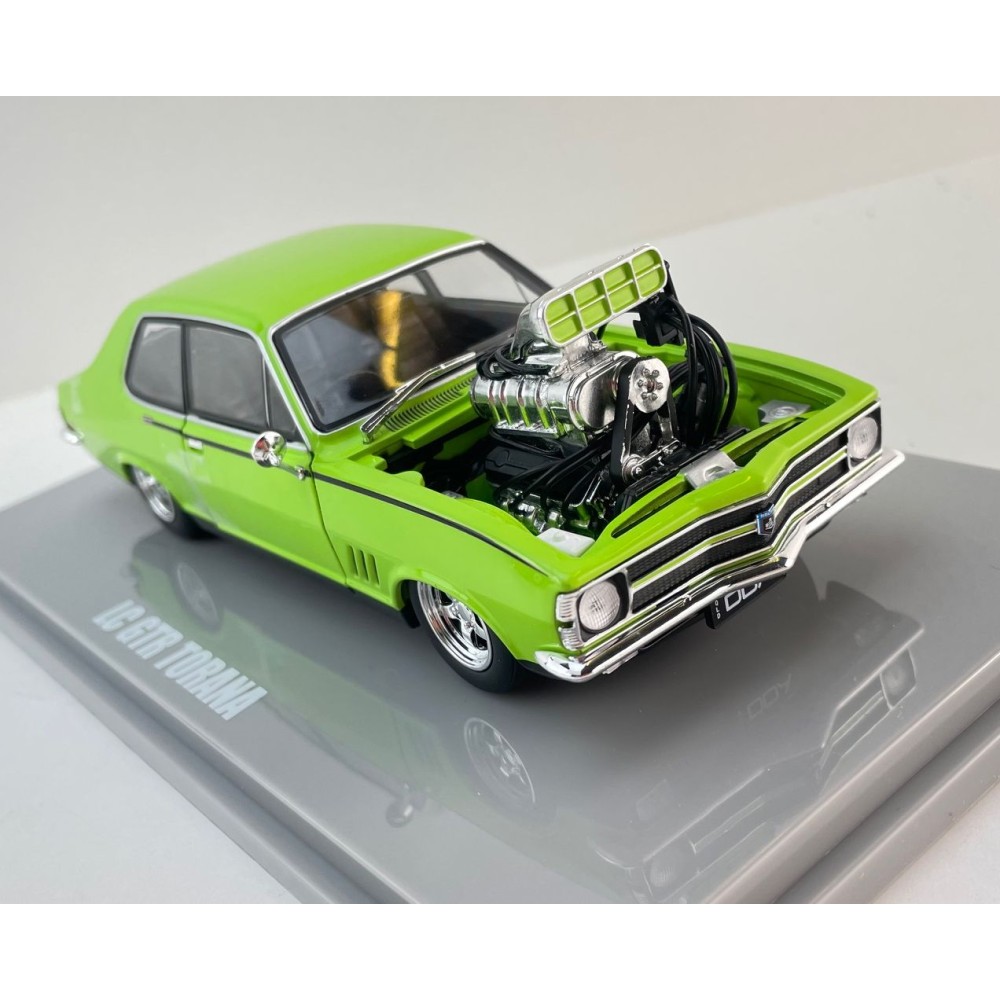 DDA Collectibles DDA624 - Holden LC GTR Torana Supercharged Pro XU1 Muscle Car Lime - Scale 1:24
