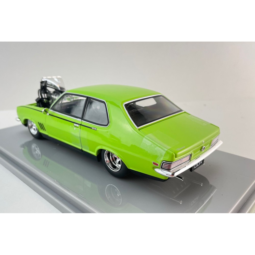 DDA Collectibles DDA624 - Holden LC GTR Torana Supercharged Pro XU1 Muscle Car Lime - Scale 1:24