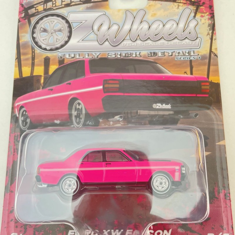 OZ Wheels - Ford XW Falcon Pink No 2 Fully Sick Detail R1 - 1:64
