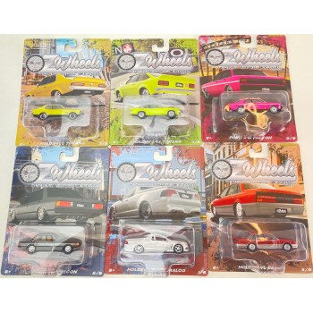 OZ Wheels - Fully Sick Detail Release 1 Set Of 6 Cars Holden and Ford - 1:64