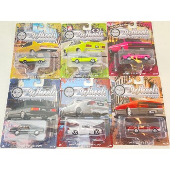 OZ Wheels - Fully Sick Detail Release 1 Set Of 6 Cars Holden and Ford - 1:64