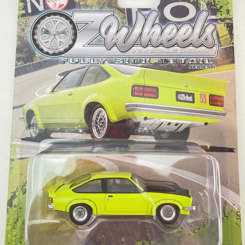 OZ Wheels - Holden AX9 Torana Barbados Green No 4 Fully Sick Detail R1 - 1:64