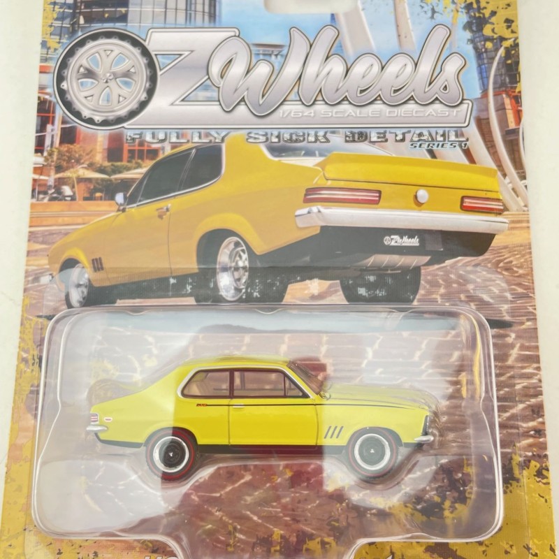 OZ Wheels - Holden LC Torana Yellow No 3 Fully Sick Detail R1 - 1:64