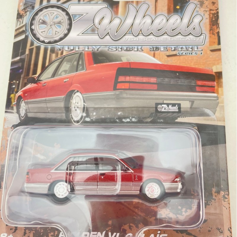 OZ Wheels - Holden VL Calais Red No 6 Fully Sick Detail R1 - 1:64