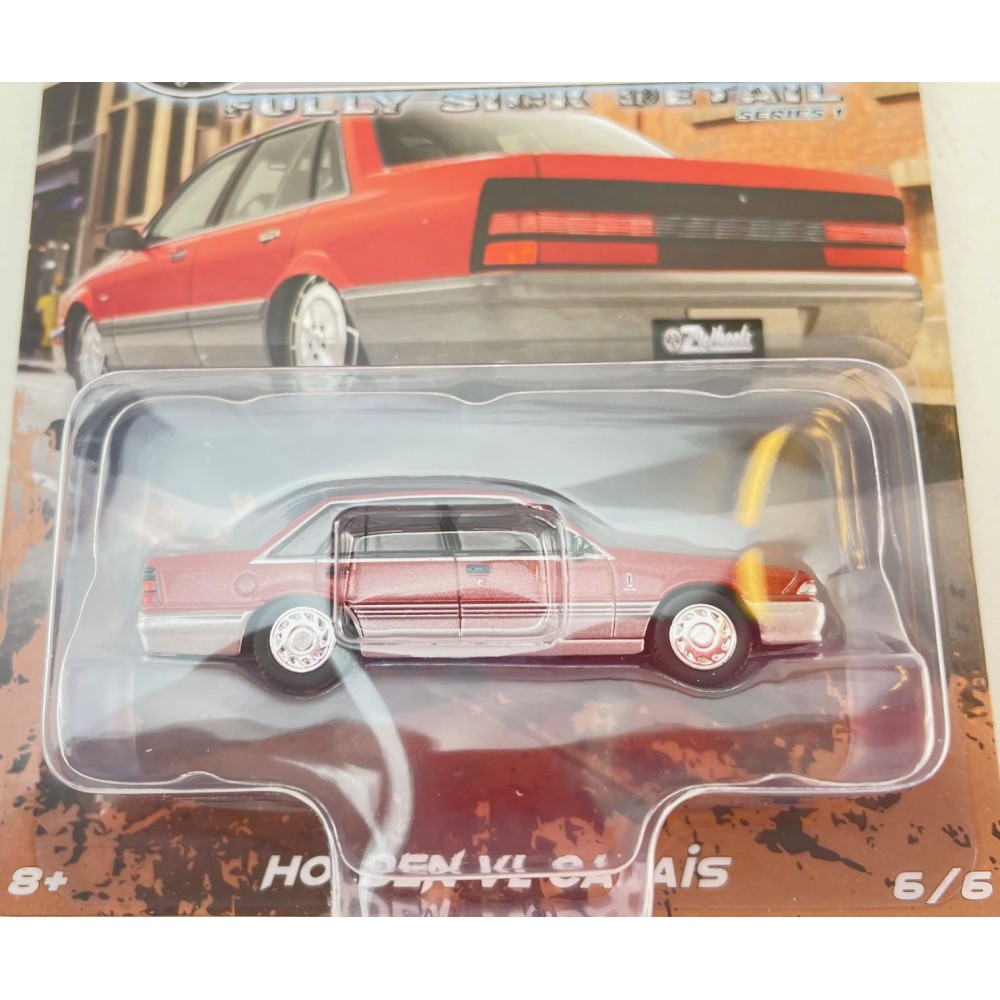 OZ Wheels - Holden VL Calais Red No 6 Fully Sick Detail R1 - 1:64