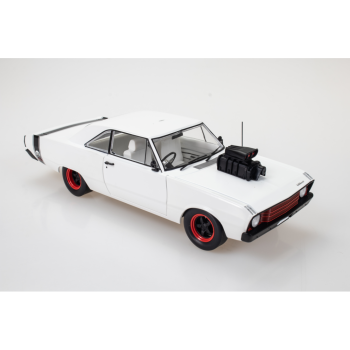 DDA Collectibles DDA020 1969 Chrysler Valiant VF HEMI Mopar White Street Drag Scale 1:18