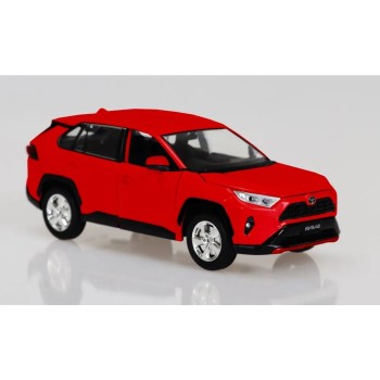 DDA Collectibles DDA124003 - Toyota RAV4 With Lights & Sounds Red - Scale 1:24  