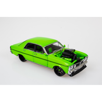 DDA Collectibles DDA2499 - Ford Falcon XY GTHO Custom Supercharged Lime Green - Scale 1:24