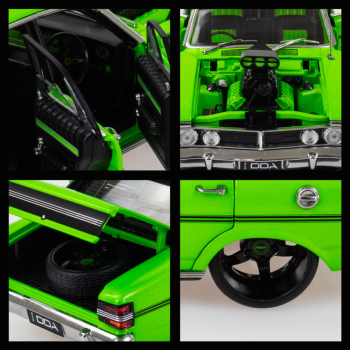 DDA Collectibles DDA2499 - Ford Falcon XY GTHO Custom Supercharged Lime Green - Scale 1:24