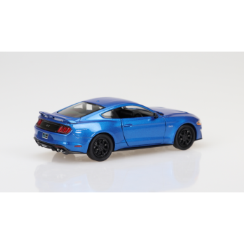 DDA Collectibles DDA6-79352 -  2018 Ford Mustang GT Right Hand Drive Blue Metallic - Scale 1:24