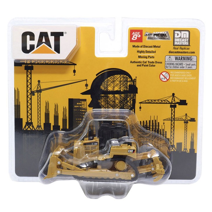 Diecast Masters 84645 - Caterpillar CAT D6R Track-Type Tractor Dozer Clamshell Blister Pack - Scale 1:64