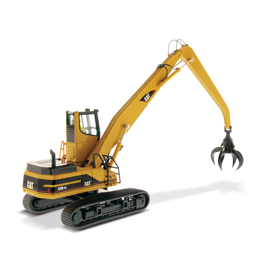 Diecast Masters 85080 C- Caterpillar CAT 345B Tracked Material Handler Core Classic - Scale 1:50