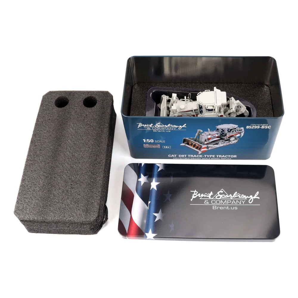 Diecast Masters 85299-BSC - CAT Caterpillar D8T Track-Type Tractor Brent Scarbrough Limited Release 2025 - Scale 1:50