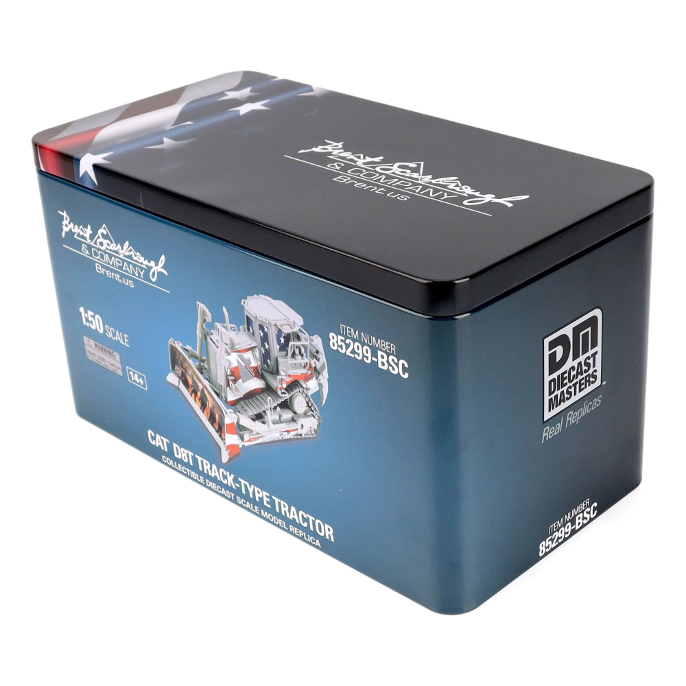 Diecast Masters 85299-BSC - CAT Caterpillar D8T Track-Type Tractor Brent Scarbrough Limited Release 2025 - Scale 1:50