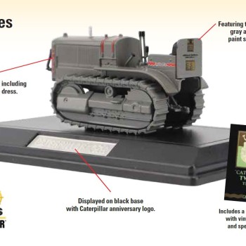 Diecast Masters 85654 Cat Caterpillar  Model Twenty Tractor 100th Anniversary New Late 2024 - Scale 1:50