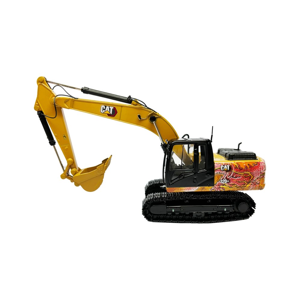 Diecast Masters 85674L - Cat 320 GX Hydraulic Year of the Dragon Excavator Limited Edition 2025 - Scale 1:50