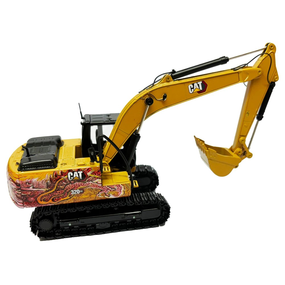 Diecast Masters 85674L - Cat 320 GX Hydraulic Year of the Dragon Excavator Limited Edition 2025 - Scale 1:50