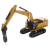 Diecast Masters 85688 - Caterpillar CAT 395 GP Version Hydraulic Excavator with 2x Extra Tools- Scale 1:87