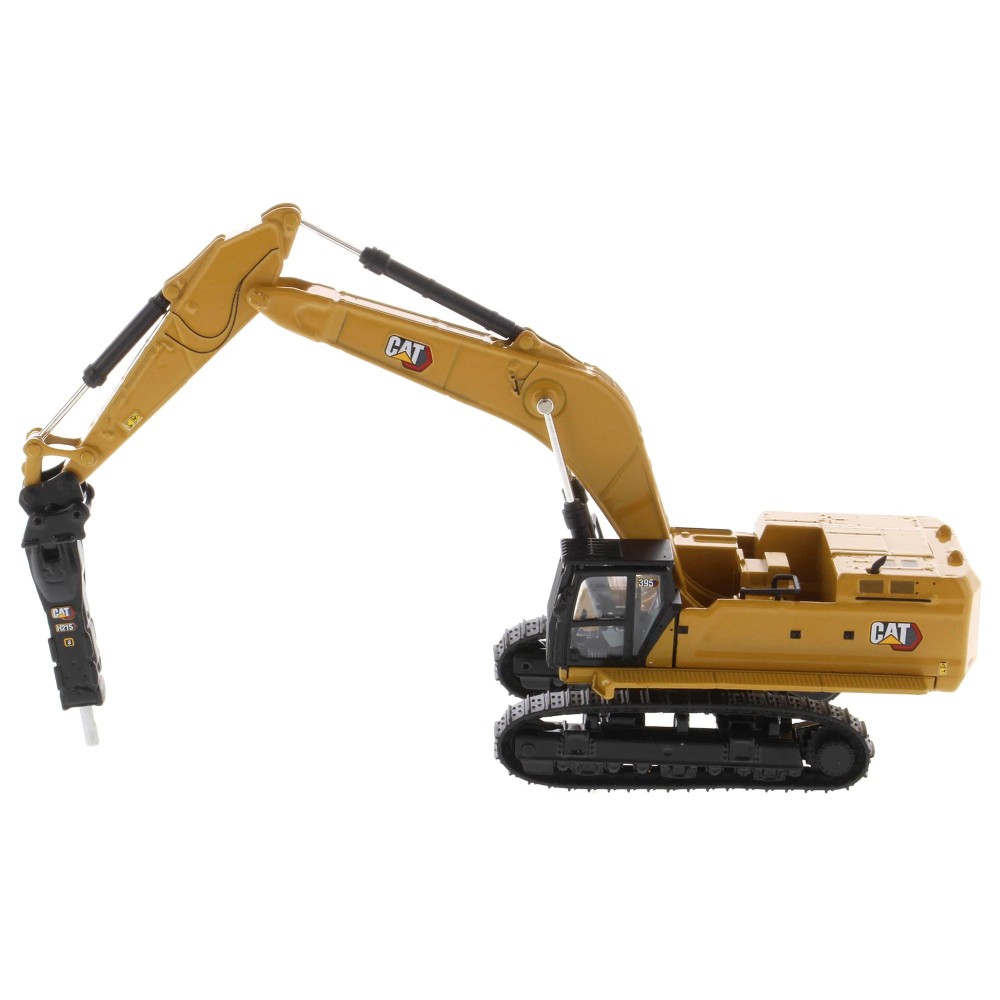Diecast Masters 85688 - Caterpillar CAT 395 GP Version Hydraulic Excavator with 2x Extra Tools- Scale 1:87