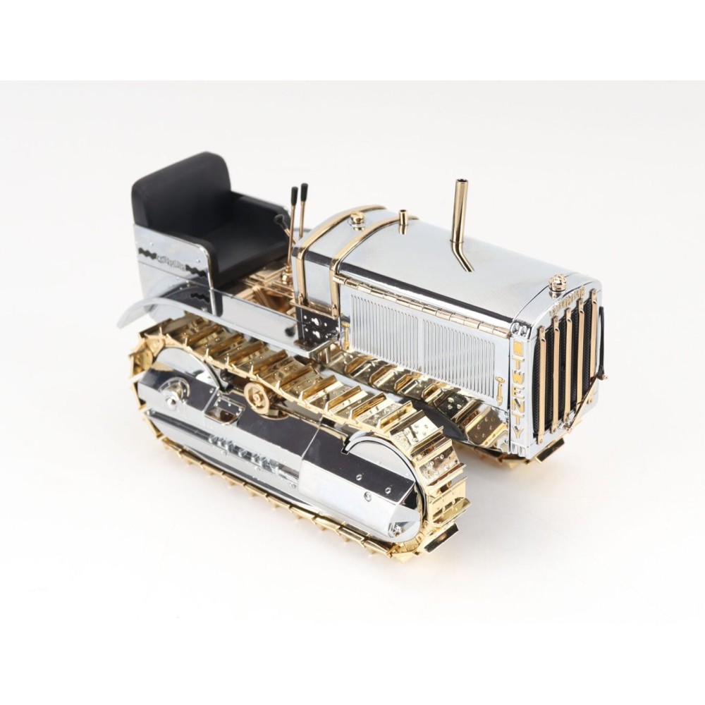 Diecast Masters 85760 Cat Caterpillar Twenty Tractor 100th Anniversary Chrome Gold Plate New 2025 - Scale 1:16