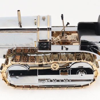 Diecast Masters 85760 Cat Caterpillar Twenty Tractor 100th Anniversary Chrome Gold Plate New 2025 - Scale 1:16