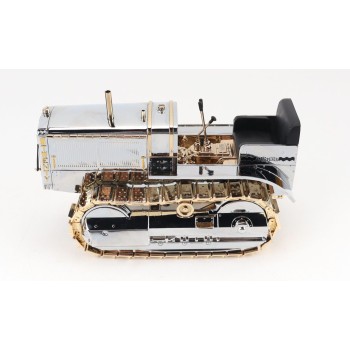 Diecast Masters 85760 Cat Caterpillar Twenty Tractor 100th Anniversary Chrome Gold Plate New 2025 - Scale 1:16
